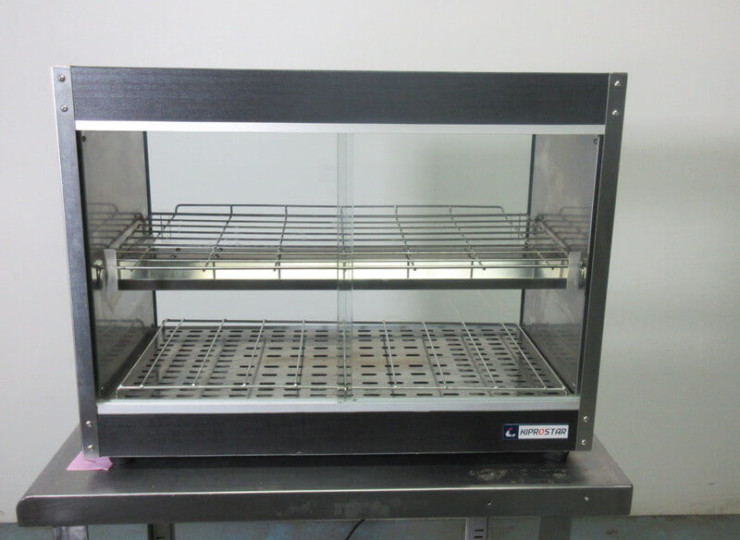 PRO-6WSE-A 安吉 ホットショーケース W600×D300×H460 | 厨房リサイクル